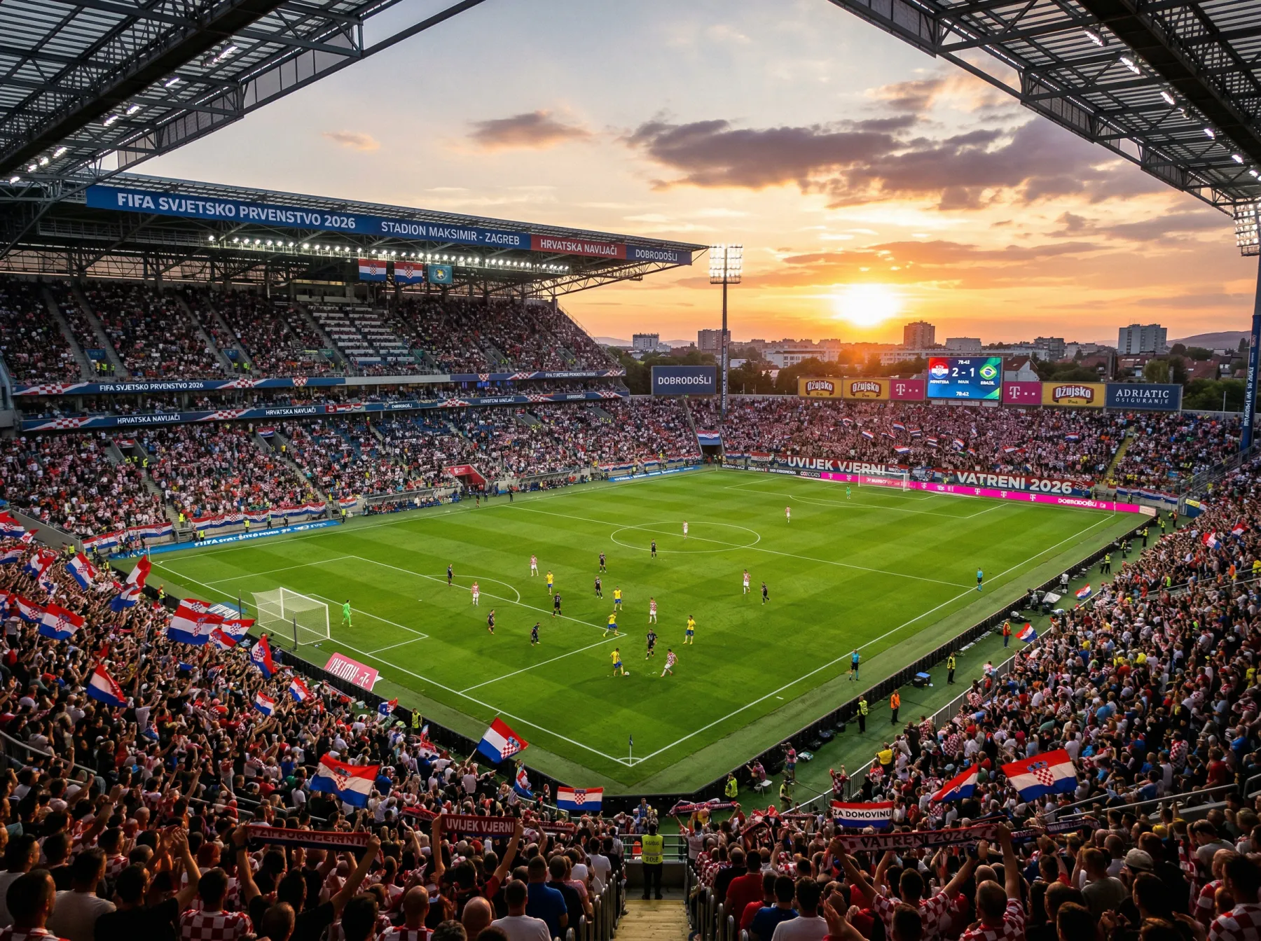 Stadion prepun navijača na utakmici Svjetskog prvenstva 2026
