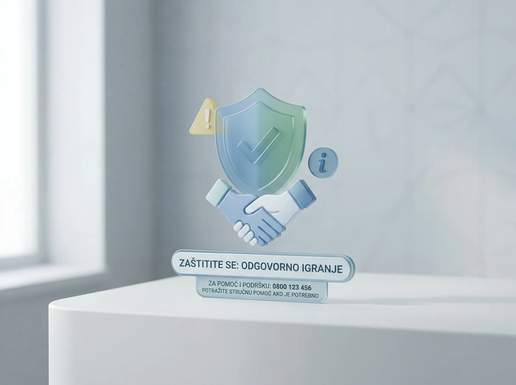 Simboli odgovornog klađenja i zaštite od ovisnosti o kockanju