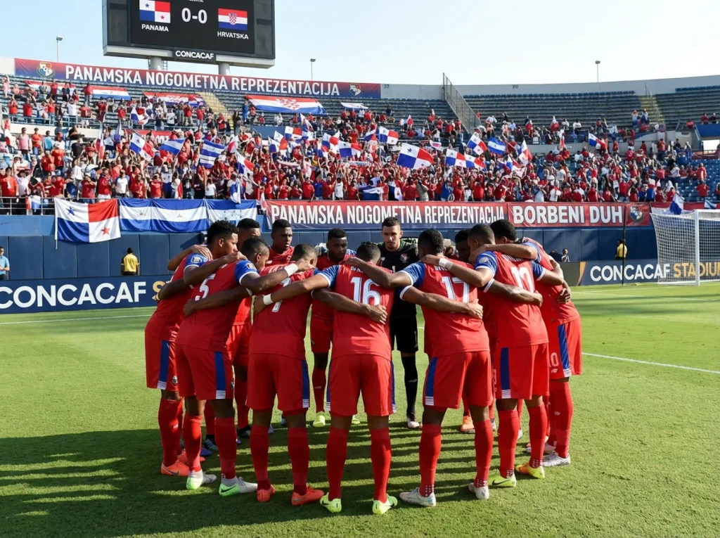 Panama nogometna reprezentacija u crvenim dresovima kao autsajder skupine L na SP 2026