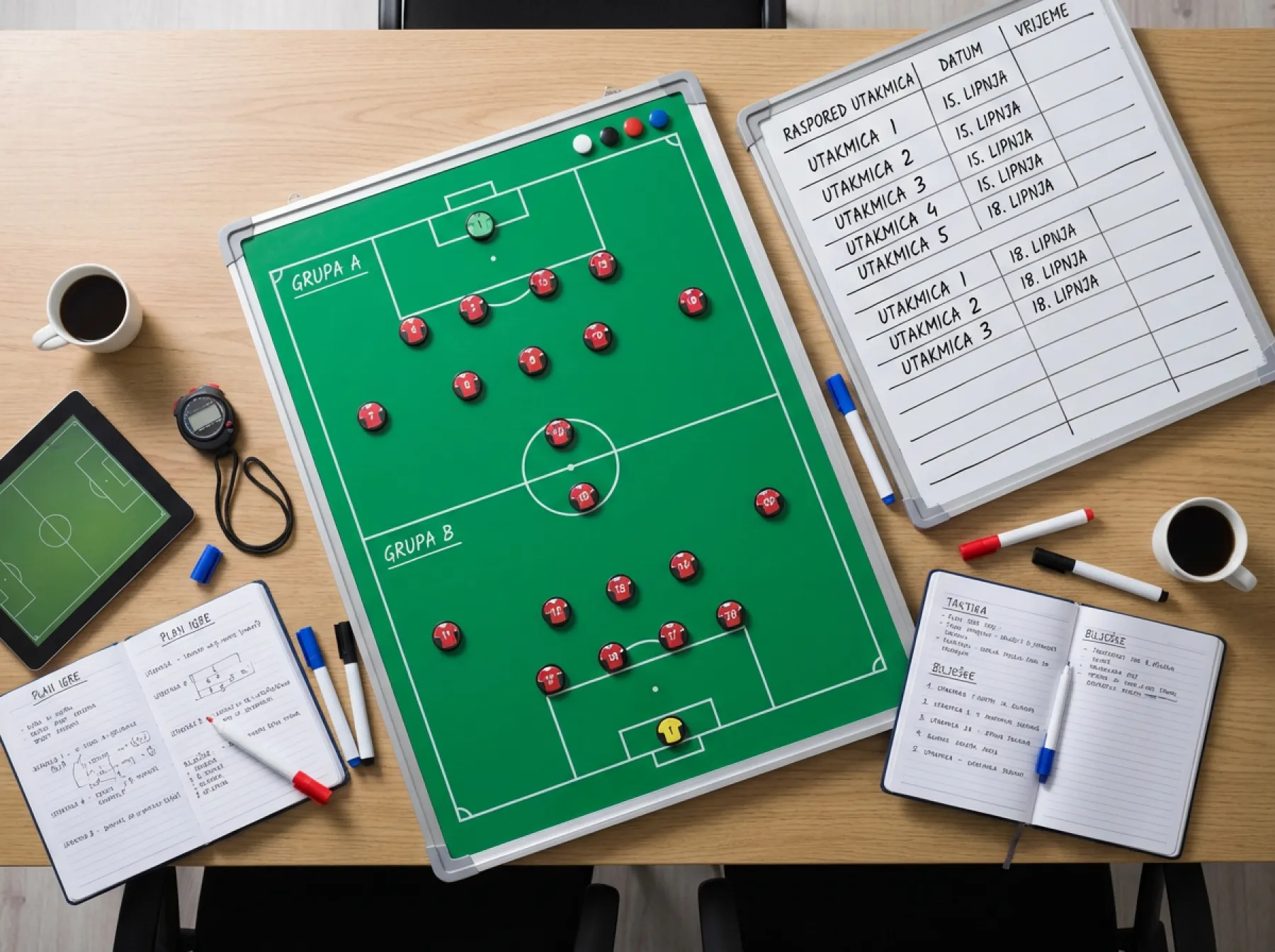 Raspored utakmica po skupinama na Svjetskom prvenstvu 2026