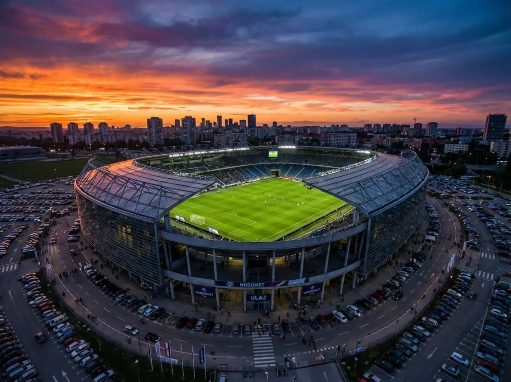 Panoramski prikaz stadiona domaćina Svjetskog prvenstva 2026 u SAD-u, Meksiku i Kanadi