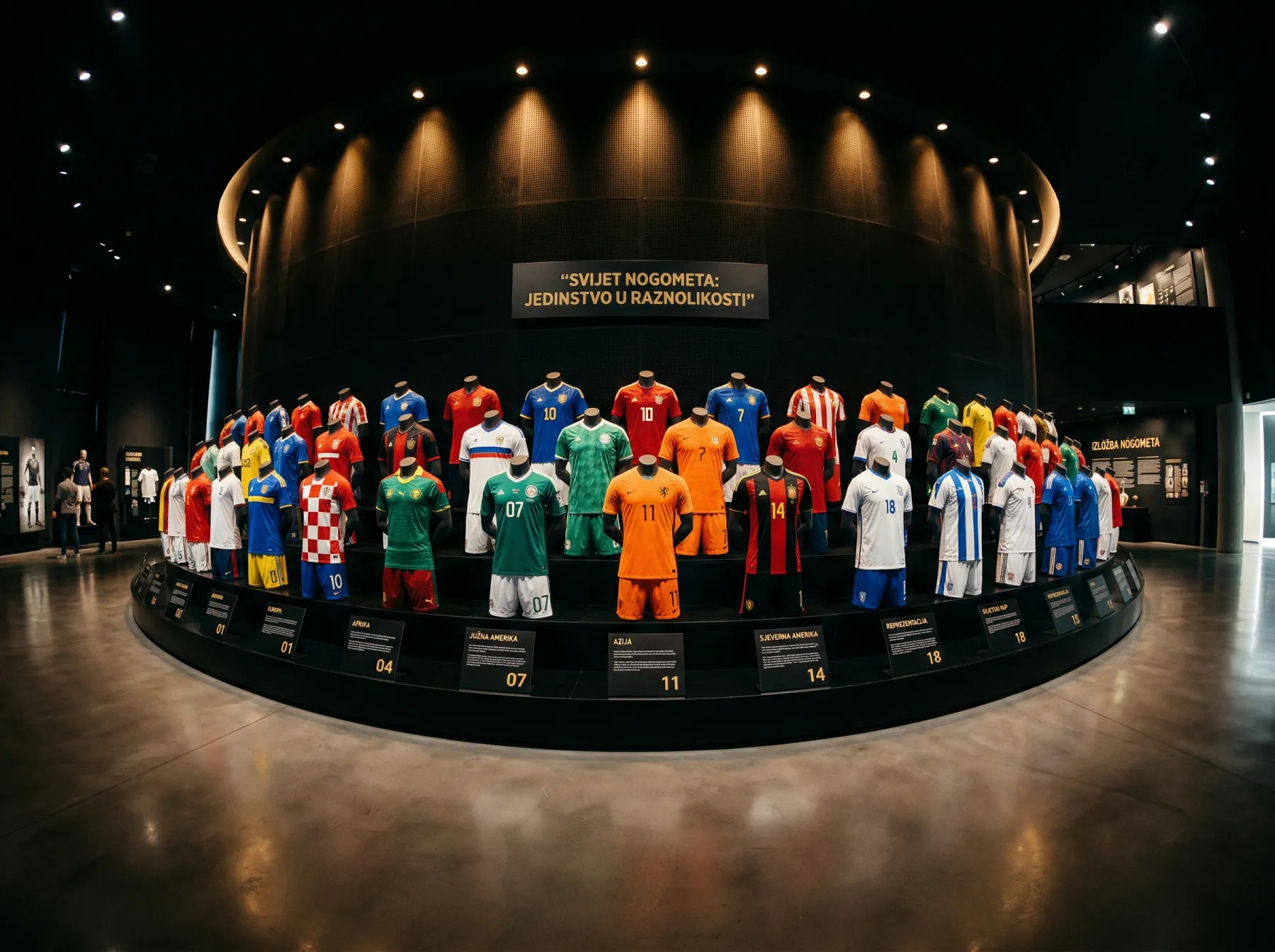 Zastave svih 48 reprezentacija sudionika Svjetskog prvenstva 2026